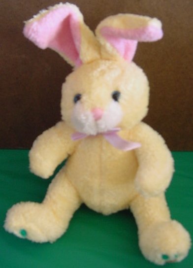 Galerie GAC Yellow Bunny Rabbit Carrot Stuffed Plush