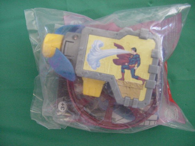Burger King Superman Returns Super Breath Blaster MIP