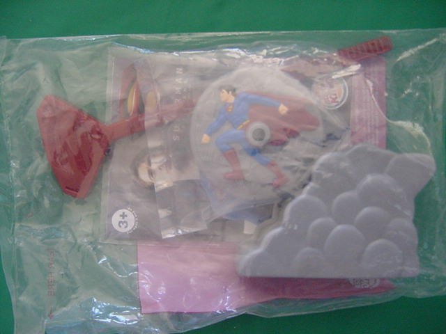Burger King Superman Returns Super Speed Spinner MIP