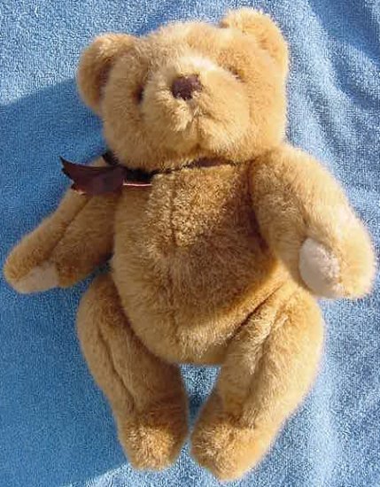 Mervyn's Playful Pals Brown Jingle Bear Plush 8"