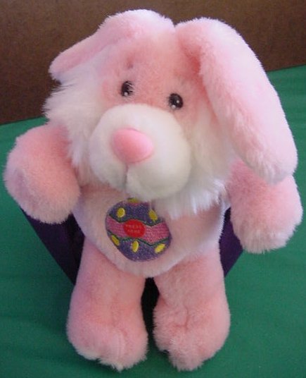 Preferred Plush Funny Bunny Easter Stuffed Talks 8"