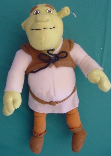 Shrek 2 Shrek Ogre Doll Nanco Stuffed Plush 9"