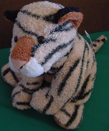 Sweet Rascals Cute Tiger 2002 Floppy Beanie Plush 8"