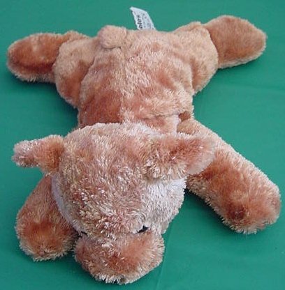 Russ Berrie Brambles Brown Bear Beanie Stuffed Plush 9"