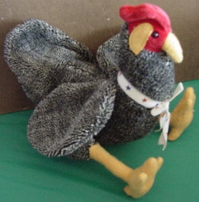 Cluck Rooster North American Bear Co Stuffed Plush 14"