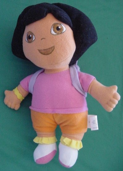 Dora the Explorer 9" Doll Backpack Stuffed Plush Nanco