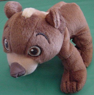 Disney Hasbro Brother Bear Koda Beanie Plush 6"