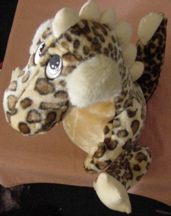 BJ Toy Spotted Dragon Dinosaur? Stuffed Plush 15"