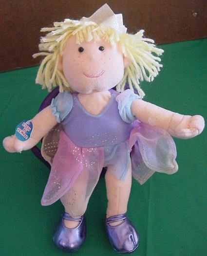 Animal Alley Blonde Princess Sound Stuffed Plush 10"