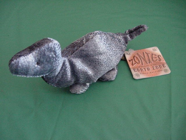 Russ Berrie Zonies Dinosaur Plato Beanie Plush 5"