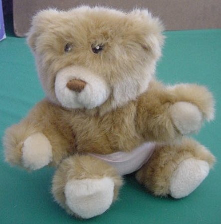 Hasbro Build A Bear Light Brown Stuffed Plush 6" 05105