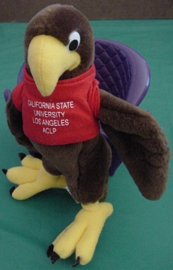 California State University CSU Eagle Stuffed Plush 7"