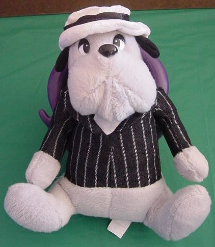 Classic Toy Co Old Time Gangster Dog Stuffed Plush 9"