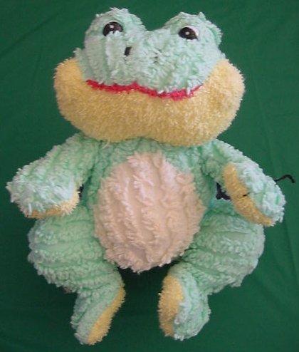 Old MacDonald's Freddie Frog Stuffed Plush 9" Croaks