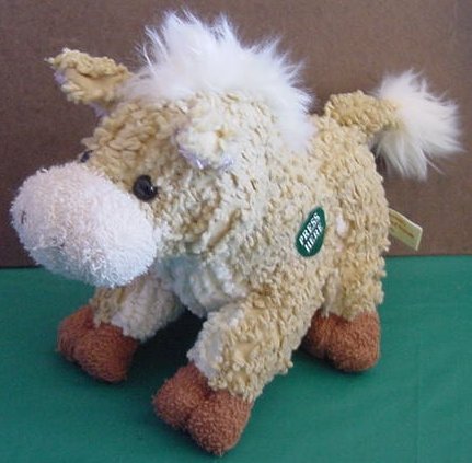 Old MacDonald's Paco Pony Horse Stuffed Plush 9" Neighs