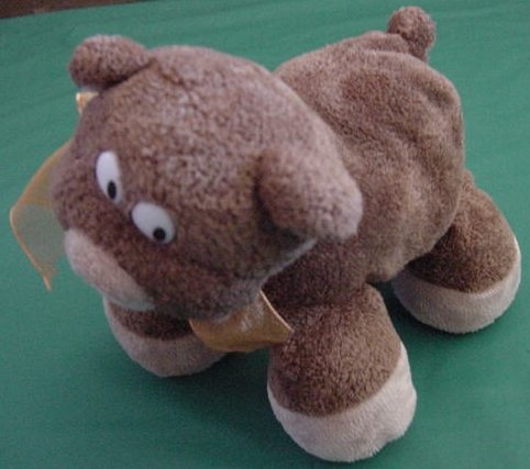 Preferred Plush Knobby Foot Bear Beanie Plush 4"