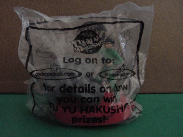 Carls Jr Hardees Yu Yu Hakusho Yusuke Defeats Genbu Toy