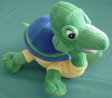 Circus Circus Casino Funny Turtle Stuffed Plush 7"