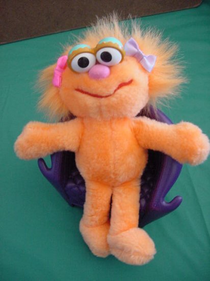 Tyco Zoe Muppet Girl Monster Beanie Plush 6" 1995