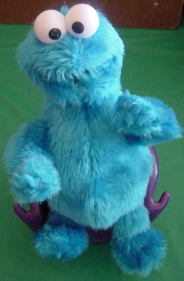 Cookie Monster Sesame Street Muppet Stuffed Plush 8"