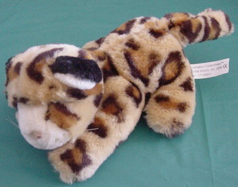 Conservation Collectibles Leopard Cub Stuffed Plush