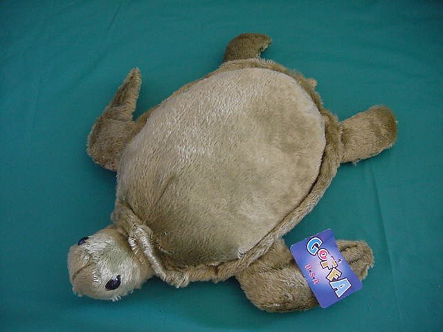 Goffa International Green Turtle Stuffed Plush 10"