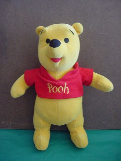 Winnie the Pooh Bear Disney Mattel Stuffed Plush 10"