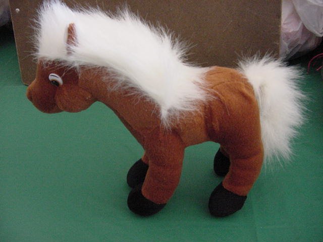 Classic Toy Company Brown Horse Stuffed Plush 8"