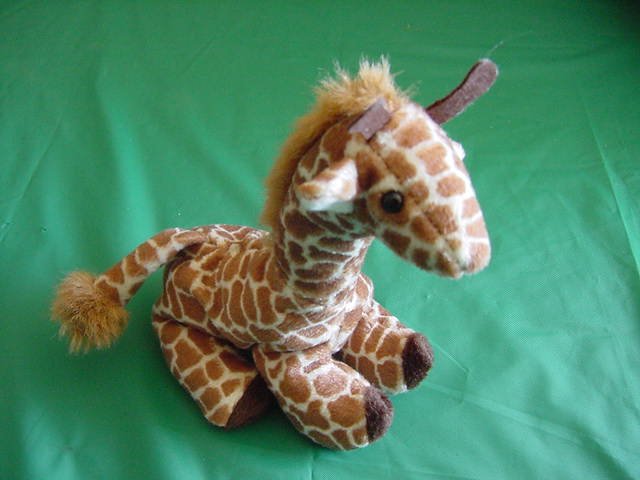 Wildlife Artists Giraffe Beanie Stuffed Plush 5"