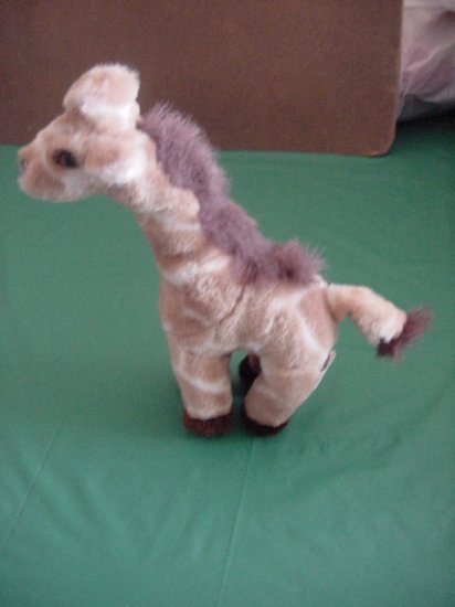 Plushland Giraffe Brown Cream Stuffed Plush 10"