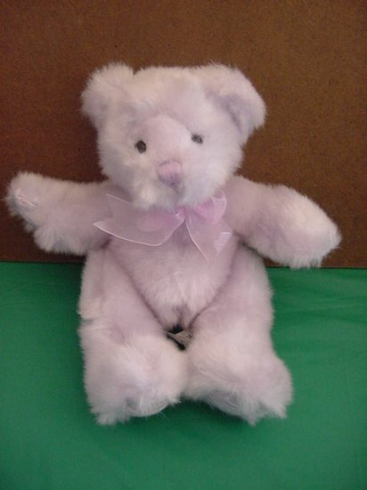 Stig Jiansu Corp Cute Purple Bear Stuffed Plush 7"