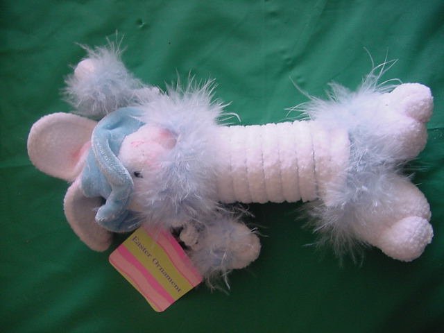 Greenbrier International Easter Bunny Springy Plush 7"