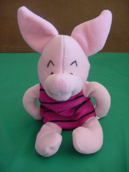 Winnie Pooh Piglet Grumpy Disney Beanie Stuffed Plush