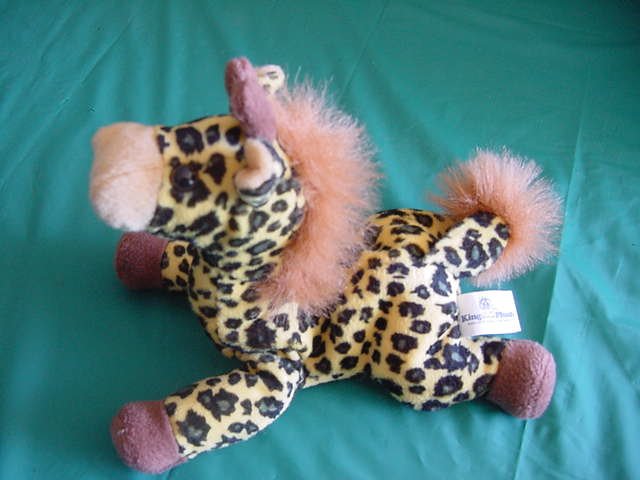 King Plush Yellow Giraffe Beanie Stuffed Plush 5"