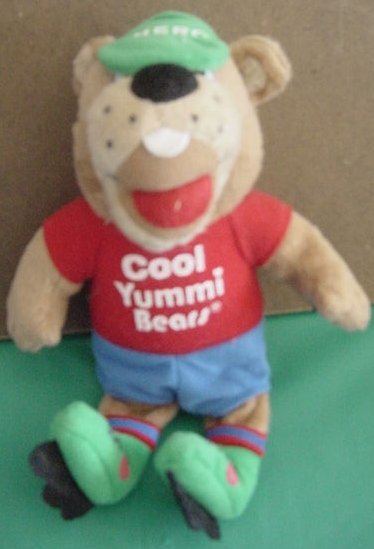 Cool Yummi Bears Vitamins Beanie Bear Stuffed Plush