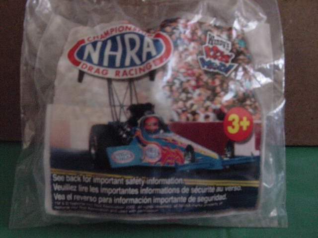 Wendy's NHRA Drag Racing Yellow 350 Mph Toy Car