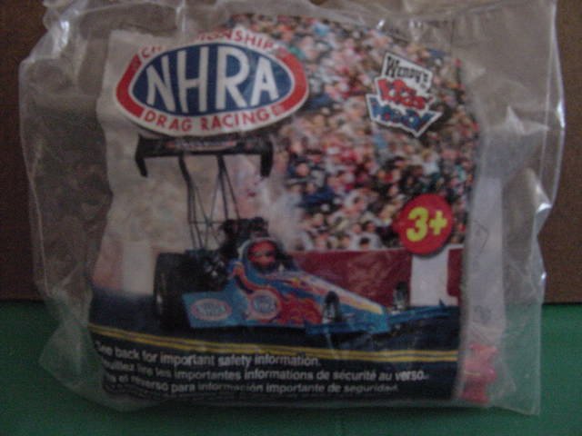 Wendy's NHRA Drag Racing Red Funny Car Long Biggie