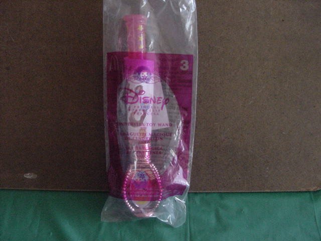McDonald's Disney Cinderella Toy Glitter Wand #3