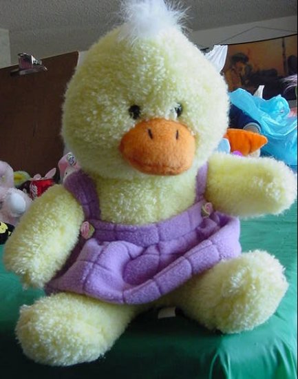 Easter Yellow Chick or Duck Stuffed Plush 8" Squishy