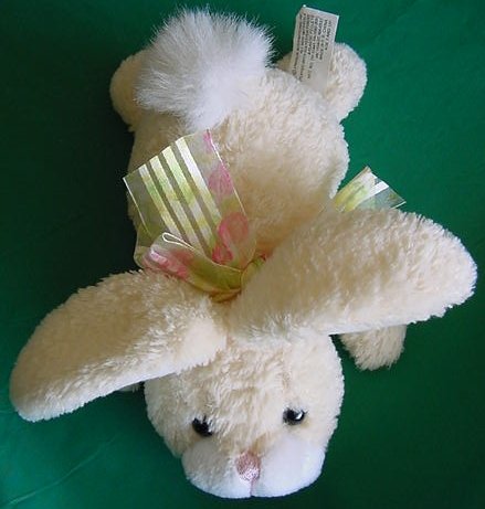 Easter Light Yellow Bunny Beanie Plush 7" Chosun