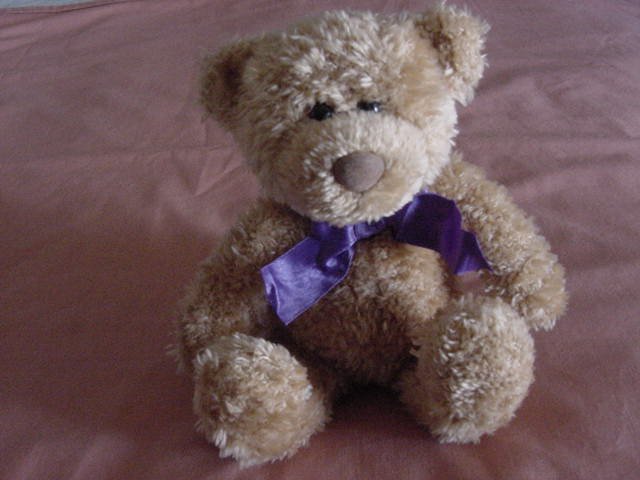 Gund Stride Rite Light Brown Bear Stuffed Plush 7"