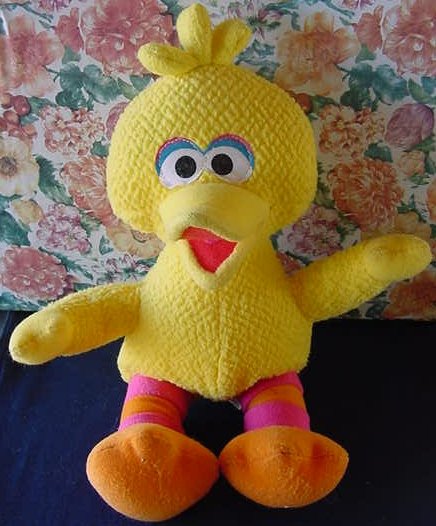 My First Pal Big Bird Sesame Street Stuffed Plush 10" FP Mattel