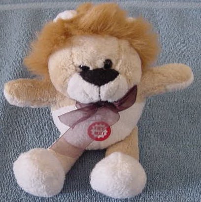 Preferred Plush Roaring Mini Lion Stuffed Plush 5"