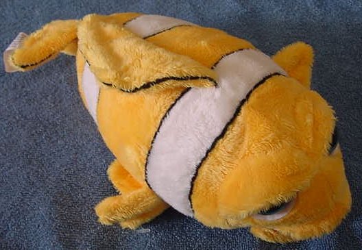 Finnegan Z Fish Plak Posse Palz Teeth Stuffed Plush 10"