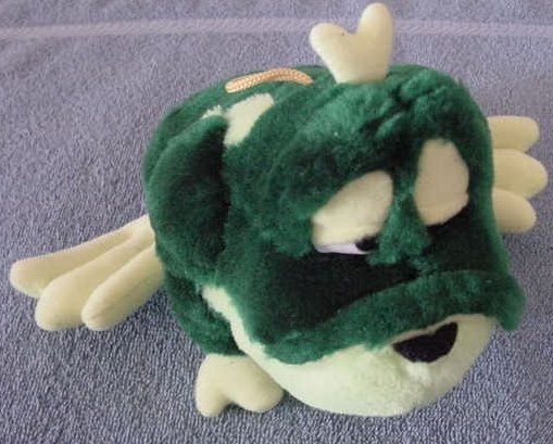 Classic Toy Co Green Spotted Frog Toad Stuffed Plush