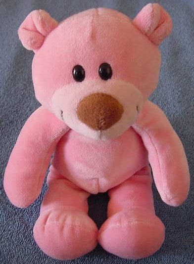 Animal Alley Pink Squishy Bear Stuffed Plush TRU