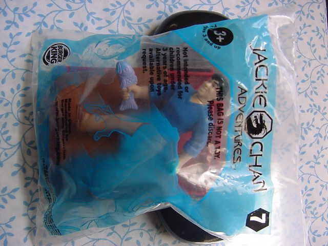 Burger King Jackie Chan Adventures Figure #7 MIP