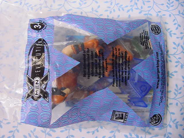 Burger King X Men: Evolution Wolverine Figure w/ CD ROM MIP