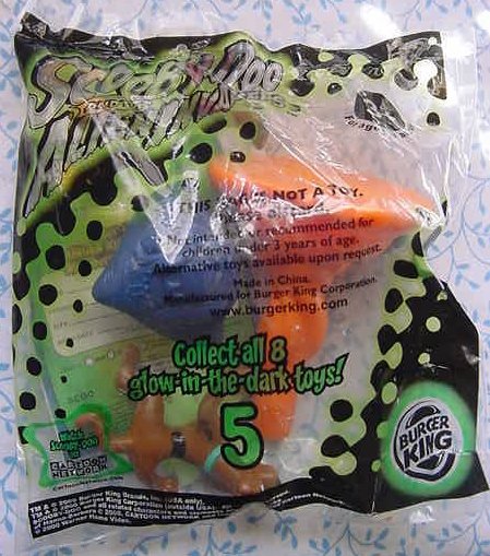 Burger King Scooby Doo & Alien Invaders #5 Spinner MIP