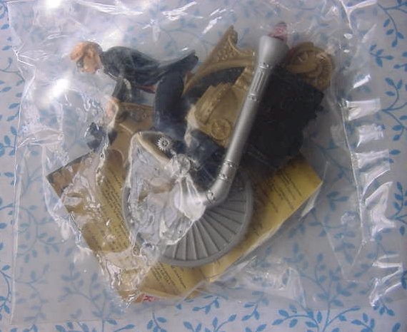 Burger King Wild Wild West Bicycle Rocket Toy MIP 1998